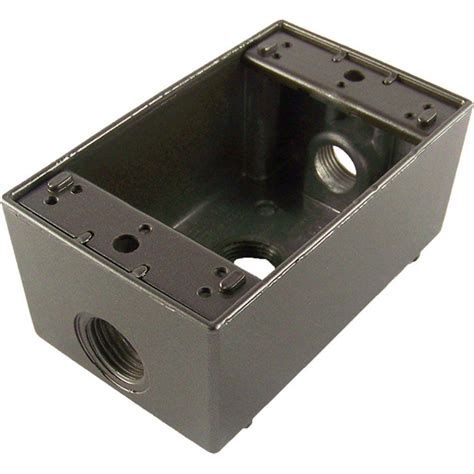 electrical box receptacle|1 gang electrical outlet box.